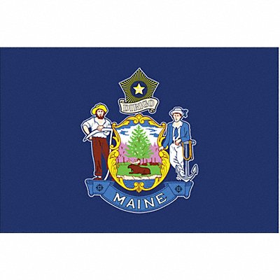 D3761 Maine State Flag 3x5 Ft MPN:142260