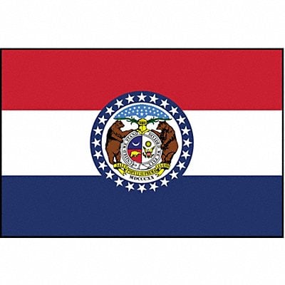 D3761 Missouri State Flag 3x5 Ft MPN:142960