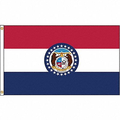 D3771 Missouri Flag 4x6 Ft Nylon MPN:142970