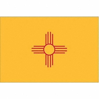 D3761 New Mexico State Flag 3x5 Ft MPN:143760