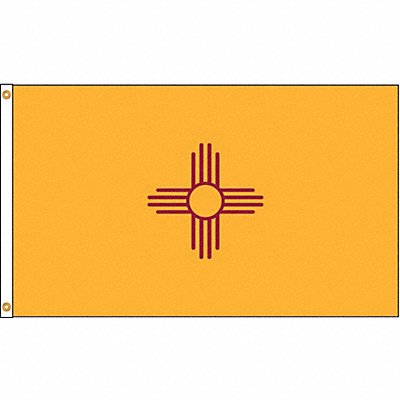 D3771 New Mexico Flag 4x6 Ft Nylon MPN:143770