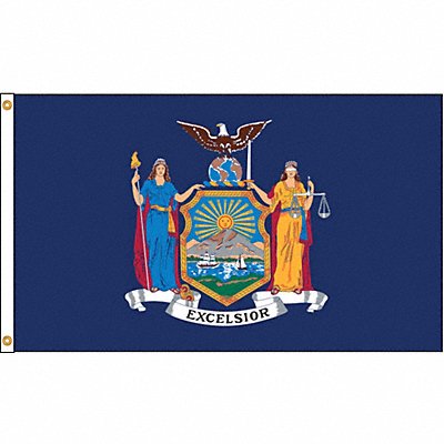 D3771 New York Flag 4x6 Ft Nylon MPN:143870