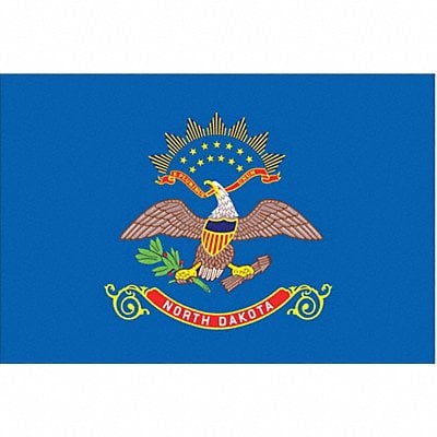 D3761 North Dakota State Flag 3x5 Ft MPN:144160