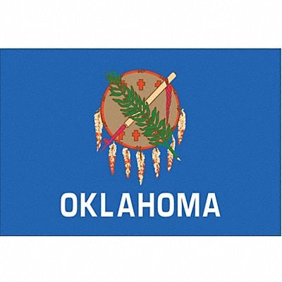 D3761 Oklahoma State Flag 3x5 Ft MPN:144360