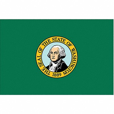 D3761 Washington State Flag 3x5 Ft MPN:145760