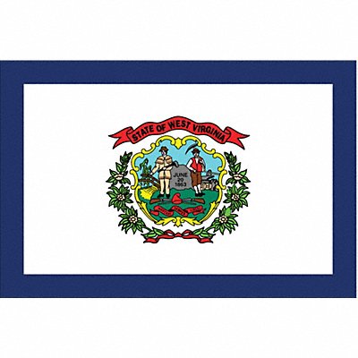 D3761 West Virginia State Flag 3x5 Ft MPN:145860