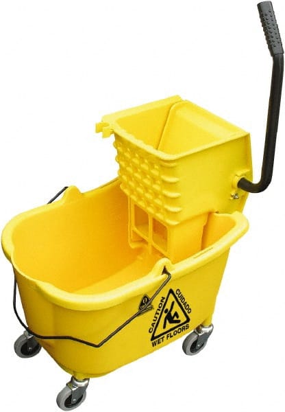 33 Qt Plastic Bucket & Wringer MPN:96975