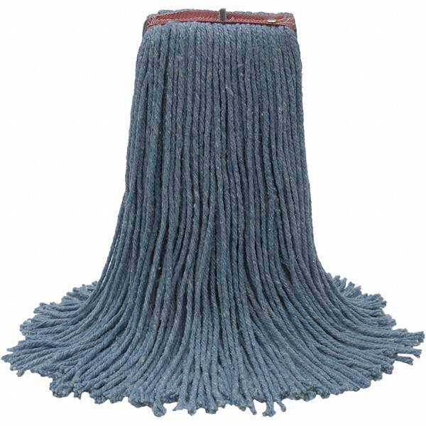 Wet Mop Cut: Screw On, Small, Blue Mop, Cotton & Synthetic MPN:7839