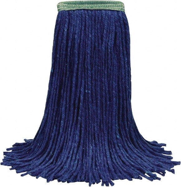 Wet Mop Cut: Side Loading, X-Small, Blue Mop, Cotton & Synthetic MPN:97161