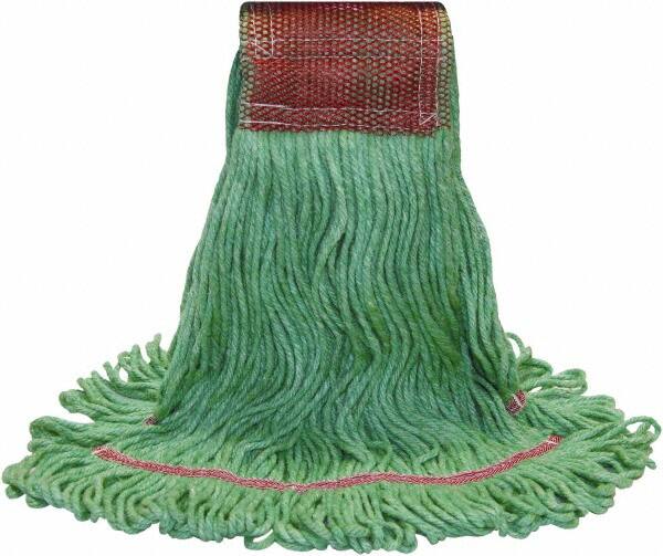 Wet Mop Loop: Medium, Green Mop, Rayon & Synthetic MPN:97492