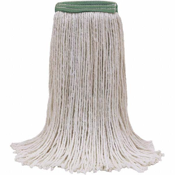 Wet Mop Cut: Side Loading, Large, White Mop, Rayon & Synthetic MPN:97931