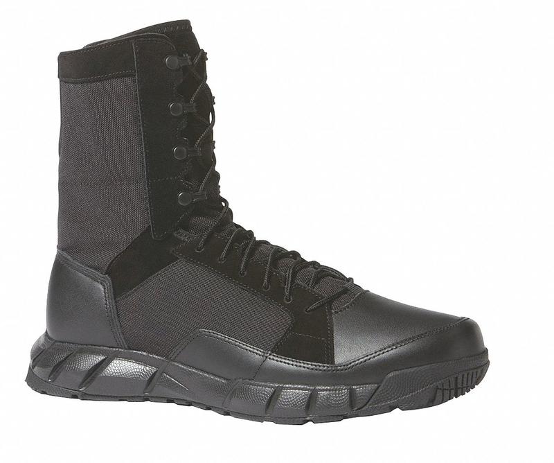 Tactical Boots 10 R Black Plain Mens PR MPN:11190-02E-10