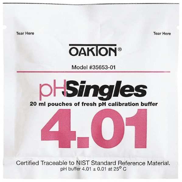 4, 7 and 10% pH Range Rinse Water Pouch Kit MPN:WD35653-04