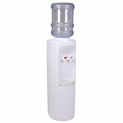 Bottled Water Dispenser 38 3/8 in White MPN:BPO1SHS