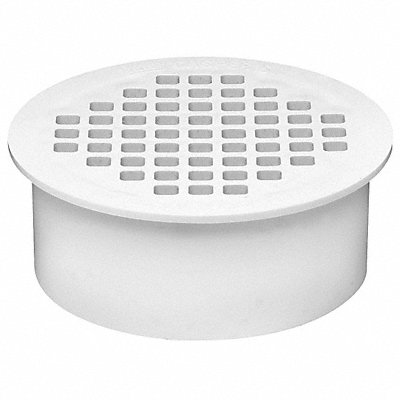 Snap-In Drain PVC White 4-1/2 in. MPN:43569