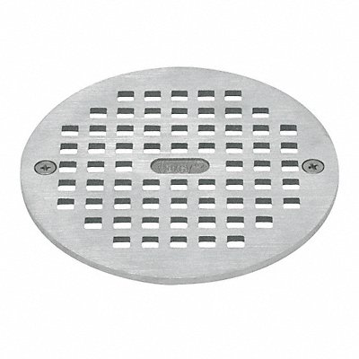 Floor Grate Brass 5 in Pipe Dia MPN:80020