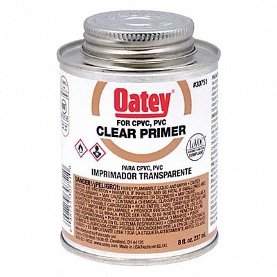 PVC Primer Clear 8 oz. MPN:30751