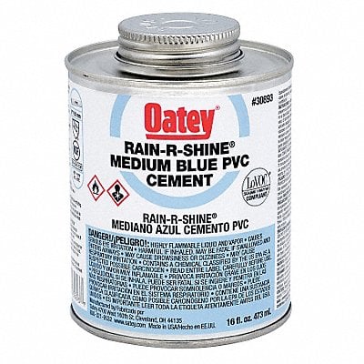 Pipe Cement 16 fl oz Blue MPN:30893