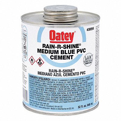 Pipe Cement 32 fl oz Blue MPN:30894