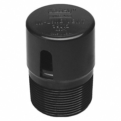 Plain In-Line Vent ABS MPN:39012