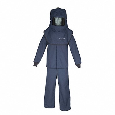 Arc Flash Suit Kit Gray 5XL MPN:LNS4B-5XL