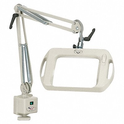 Magnifier Light Arm Reach 43in White MPN:72400