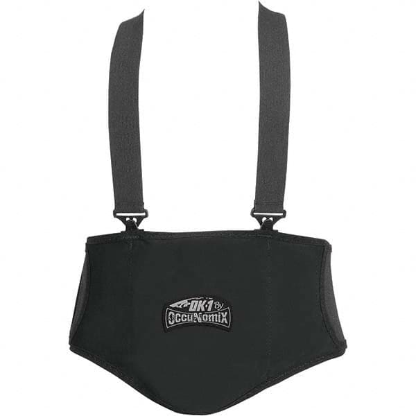 Back Support: Belt with Detachable Shoulder Straps, Medium, 29 to 38