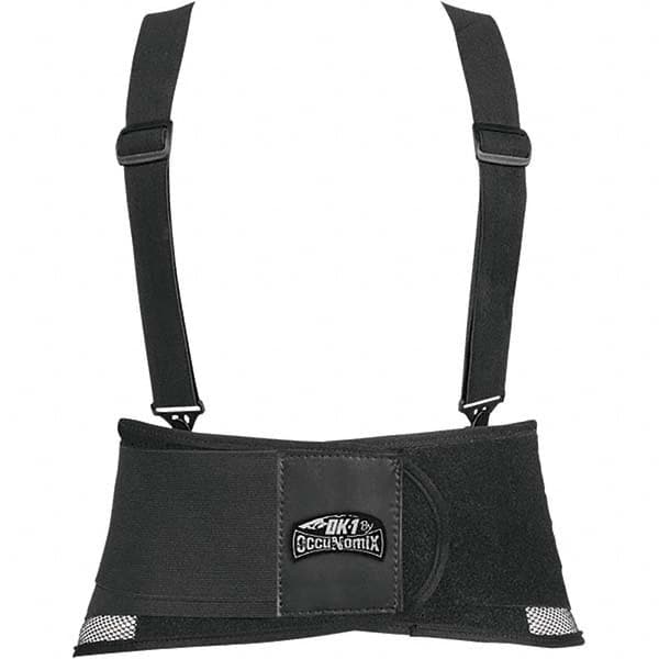Back Support: Belt with Detachable Shoulder Straps, 3X-Large, 54 to 67-1/4