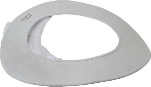 Hard Hat Shade: Cotton, White, Use with Regular Hard Hat MPN:898-008