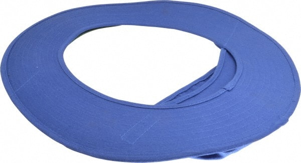 Hard Hat Shade: Cotton, Blue, Use with Regular Hard Hat MPN:898-028