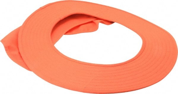 Hard Hat Shade: Cotton, Orange, Use with Regular Hard Hat MPN:898-078