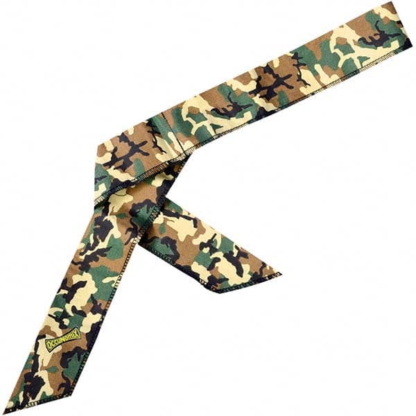 Cooling Bandana: Size Universal, Camouflage, No Slimy Feel & Triple Washed MPN:940-CAMO19