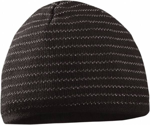 Fleece Cap: Cotton, Slip-On Closure, Black, Size Universal, Solid MPN:LUX-MBRB-BK