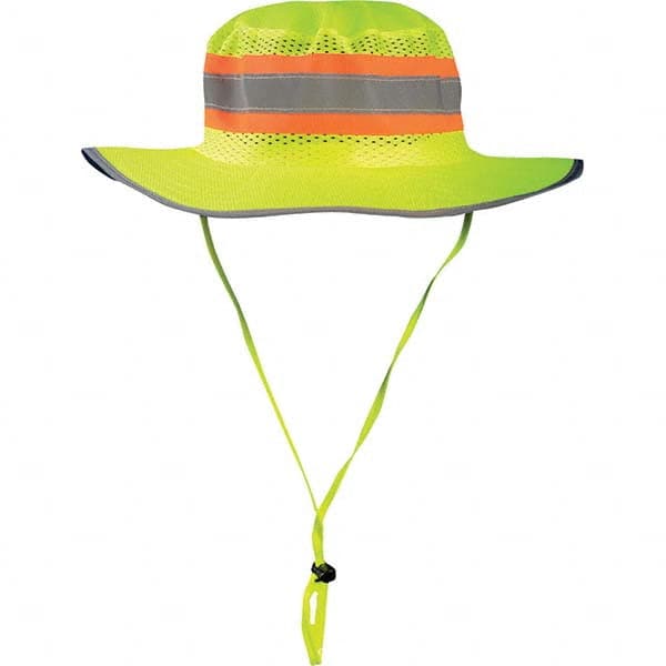 Ranger Hat: Polyester, High-Visibility Yellow, Medium, Solid MPN:LUX-RNG-ST-YM