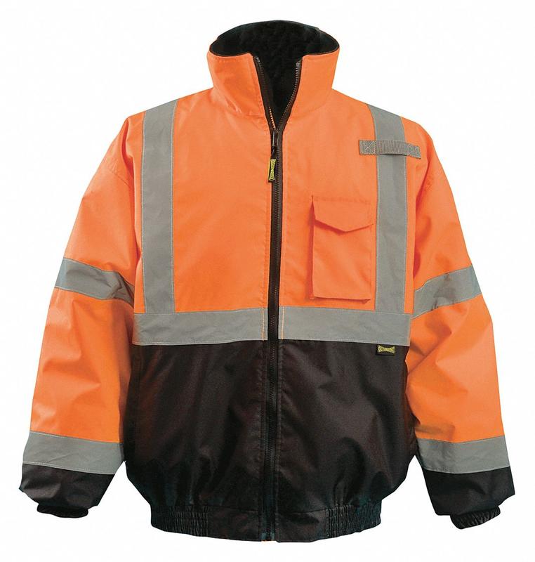 J6340 Jacket Unisex 4XL Orange MPN:LUX-350-JB-BO4X