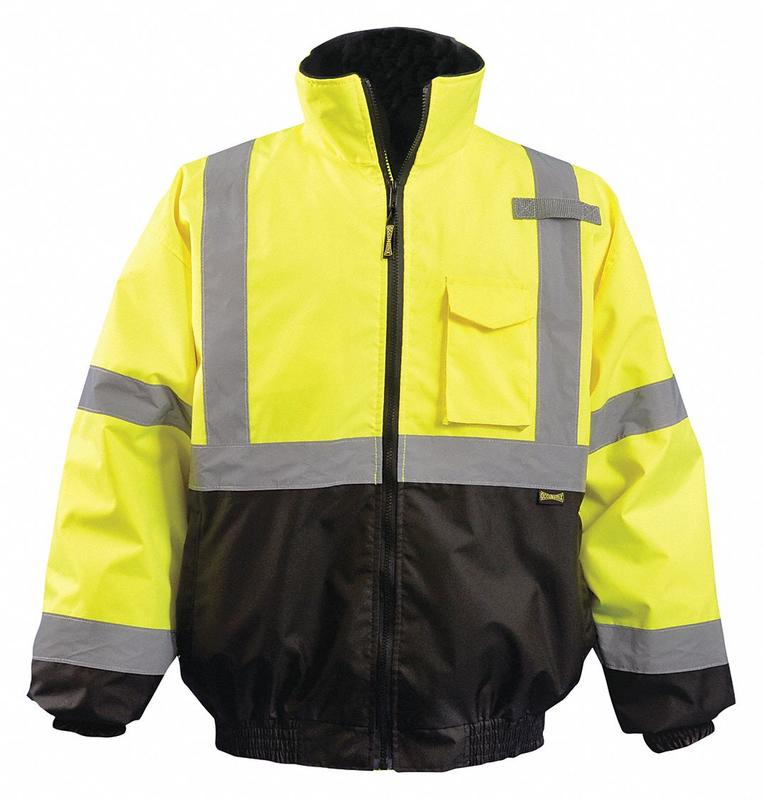 J6339 Jacket Unisex 4XL Yellow MPN:LUX-350-JB-BY4X