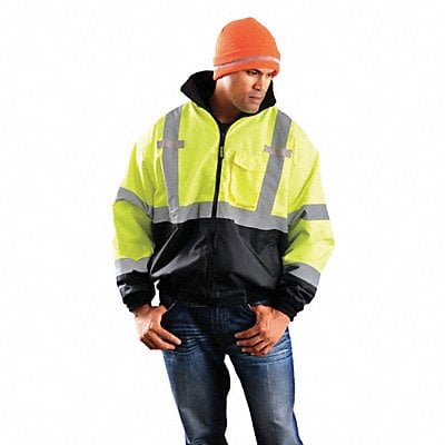 H8437 Jacket Insulated 2XL Yellow 30-1/2inL MPN:LUX-ETJBJR-BY2X