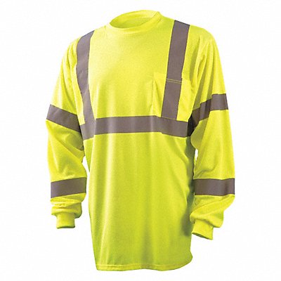 T-Shirt Hi-Vis Yellow 60 in Chest 4XL MPN:LUX-LSETP3B-Y4X