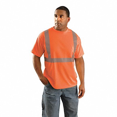 H8428 T-Shirt Mens 2XL Orange MPN:LUX-SSETP2B-O2X