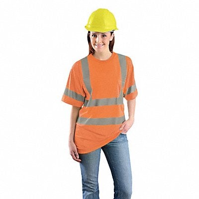 T-Shirt Mens L Orange MPN:LUX-SSETP3B-OL