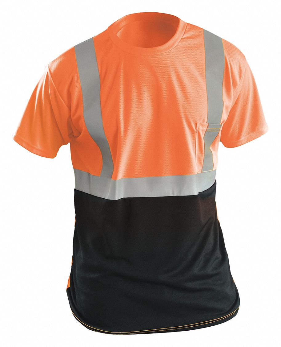 J6321 Short Sleeve T-Shirt M ANSI Class 2 MPN:LUX-SSETPBK-OM