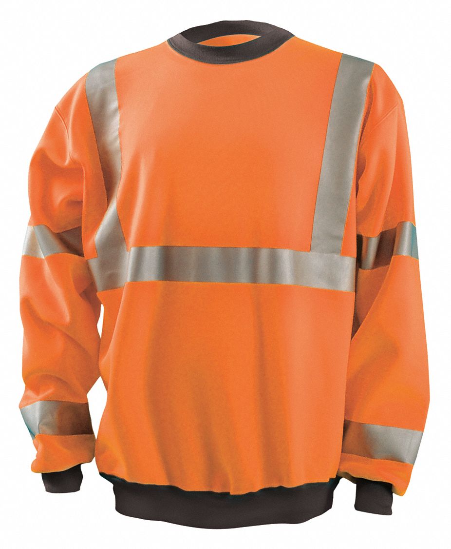 Long Sleeve T-Shirt L ANSI Class 3 MPN:LUX-CSWT-OL