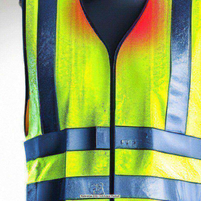 Hi-Viz Mesh Safety Vest Class3 Ornge 3XL MPN:ECO-SIMZ32T-O3X