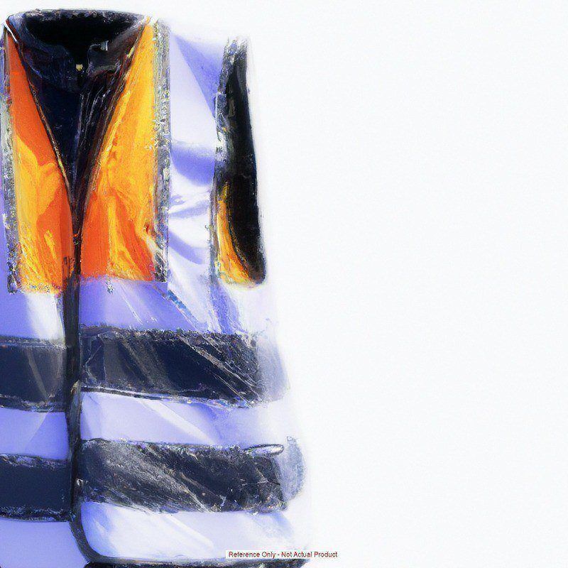 Hi-Viz Mesh Safety Vest Class3 Ornge 4XL MPN:ECO-SIMZ32T-O4X