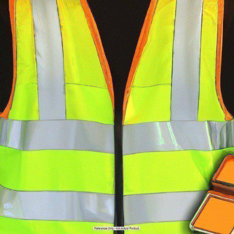 Hi-Viz Mesh Safety Vest Class3 Orange XL MPN:ECO-SIMZ32T-OXL