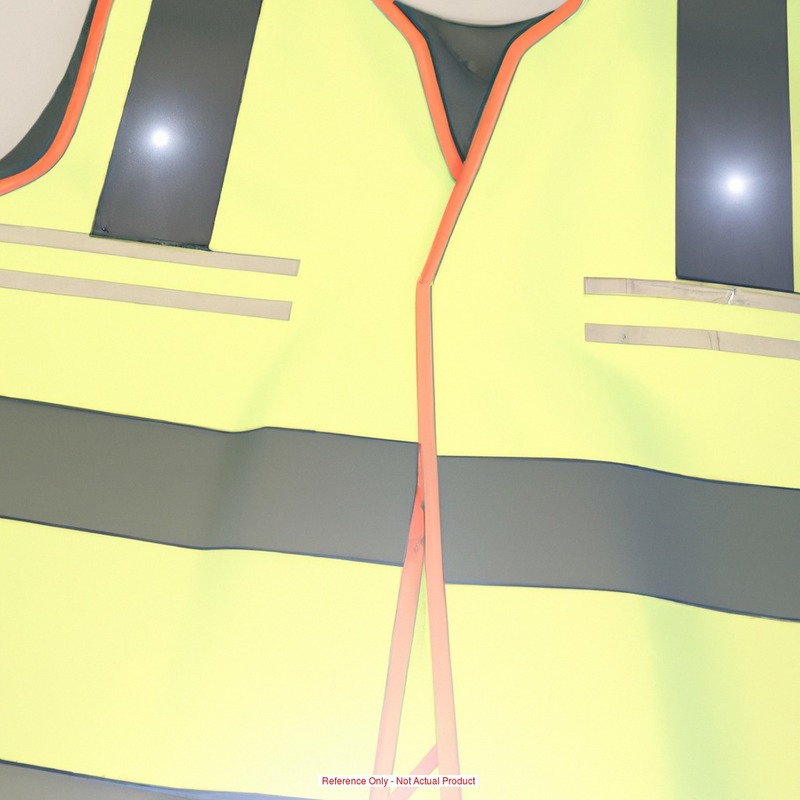 Hi-Viz Mesh Safety Vest Class 3 Yellow L MPN:ECO-SIMZ32T-YL