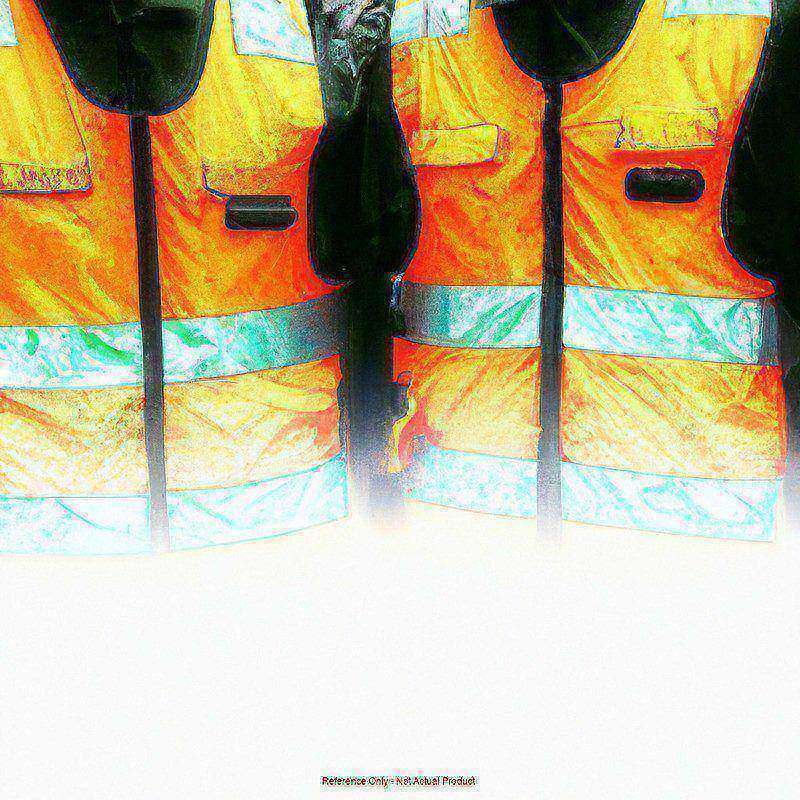 Vest Heavy Duty Class 2 Orange M MPN:LUX-HDS2T-OM