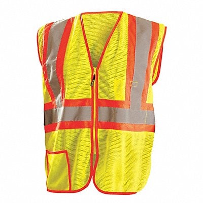 Safety Vest Yellow 2-Tone Class 2 5XL MPN:LUX-SSCLC2Z-Y5X