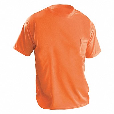 T-Shirt Hi-Vis Orange 32 in L 5XL MPN:LUX-XSSPB-O5X