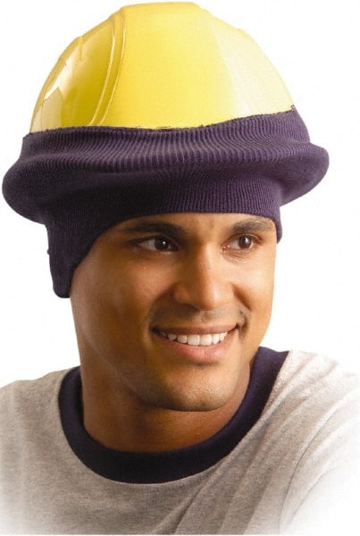 One Size Fits All Size, Blue/Yellow, Over Hard Hat Ear Band Winter Liner MPN:RK800-01